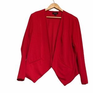 Red Torrid Size 0 Tuxedo Blazer